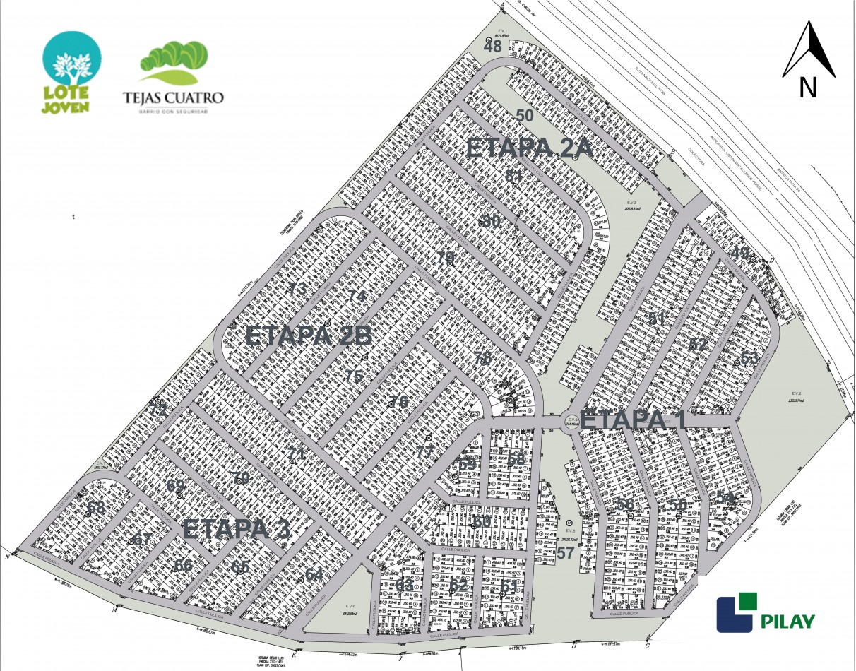 HERMOSO LOTE EN VENTA EN TEJAS CUATRO 477M2 SEGURIDAD 24HS 