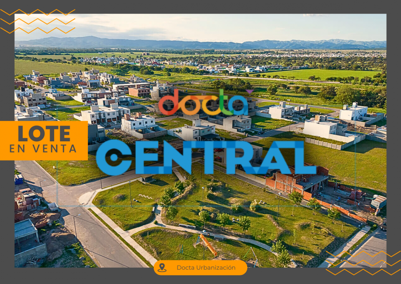 OPORTUNIDAD LOTE EN VENTA DOCTA CENTRAL 250 M2 ESQUINA APTO DUPLEX SEGURIDAD 24HS