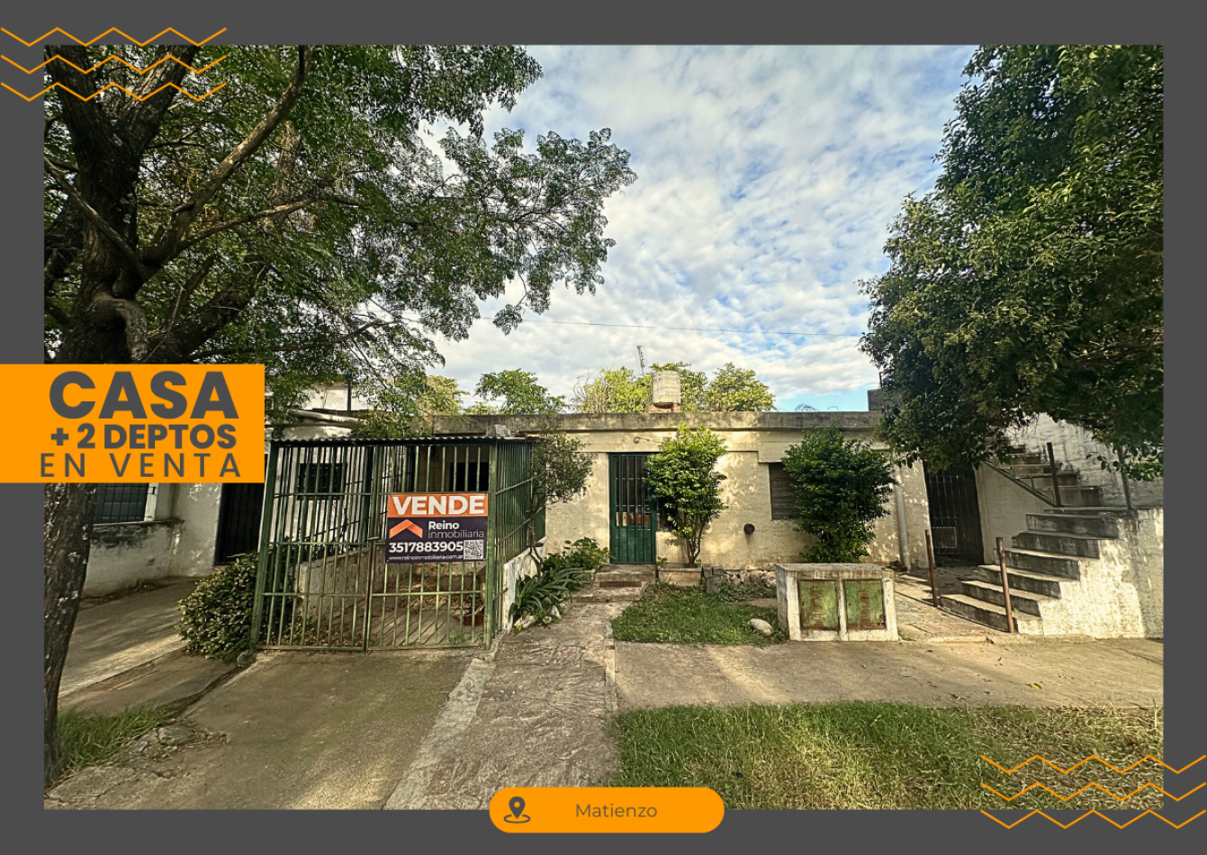 Casa a reciclar con gran potencial de renta en Barrio Matienzo - Diaz de la Fuente 3200