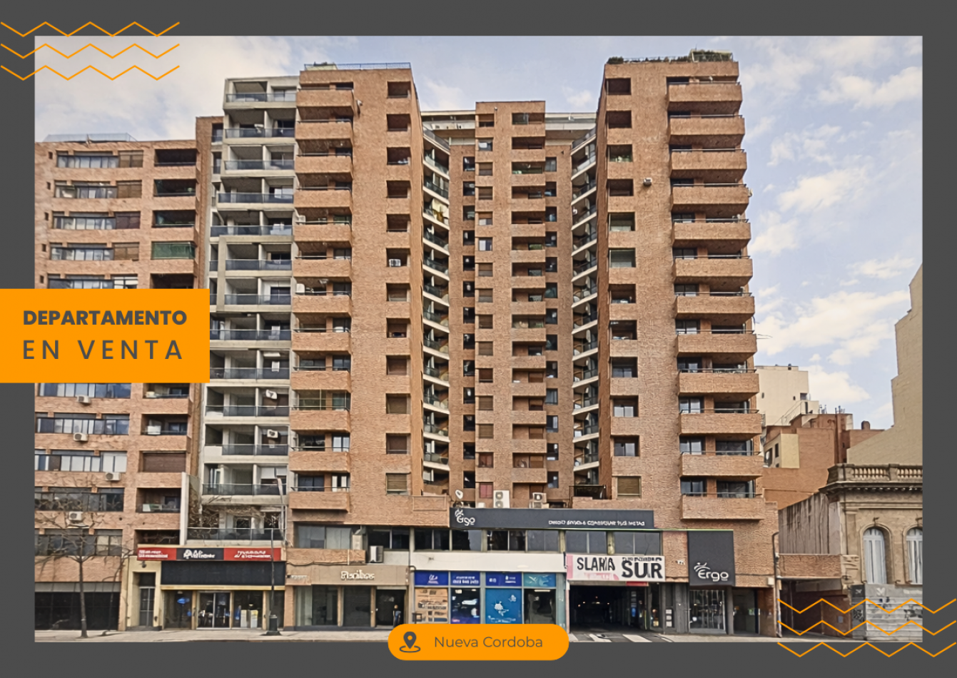 Departamento en venta en Nueva Cordoba - 2 dormitorios con balcon y financiacion | Bv. Illia 160