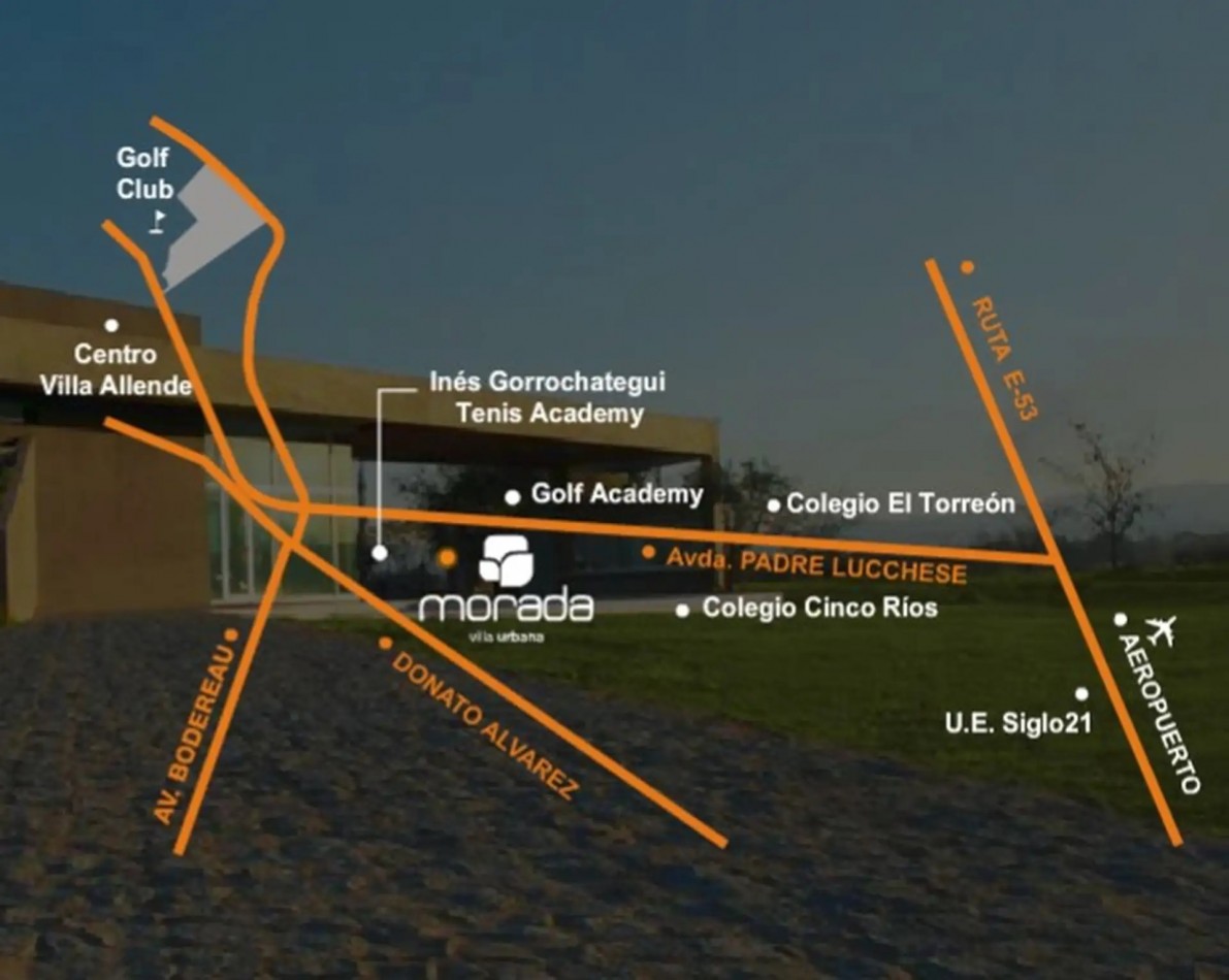 Lote en venta en barrio cerrado Morada Villa Urbana - Villa Allende