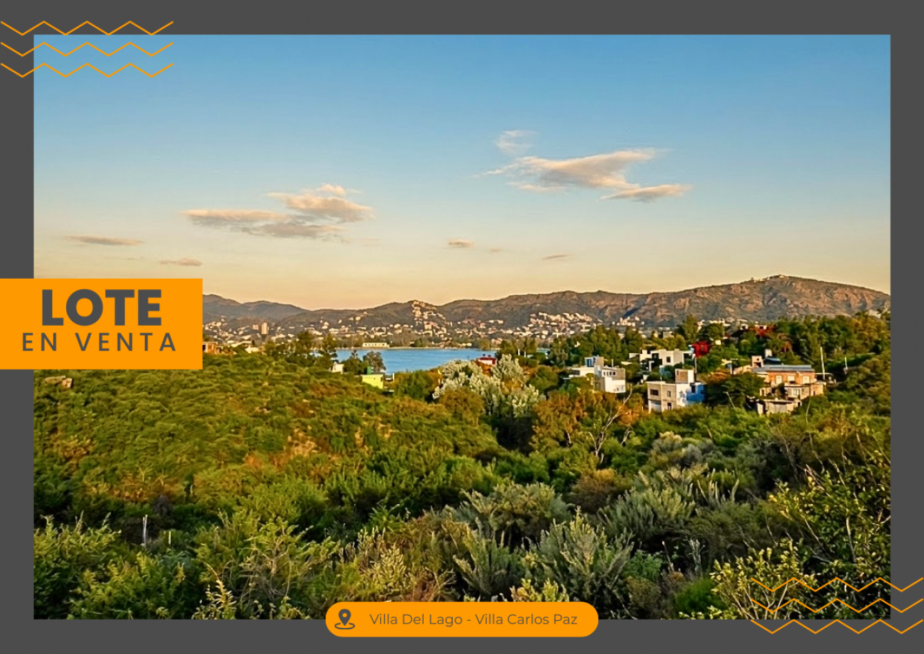 Lote en venta en Villa del Lago - Villa Carlos Paz - 700 m² con vista