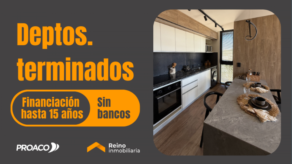 Proaco lanza financiación propia a 15 años para departamentos terminados