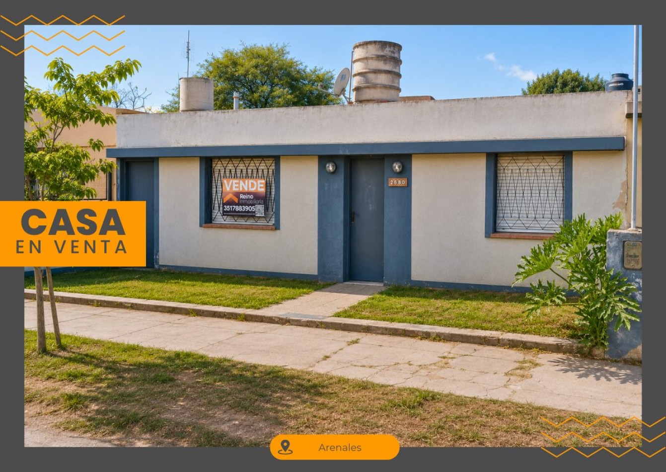 Casa en venta en Barrio Arenales - Gran terreno y potencial de ampliacion