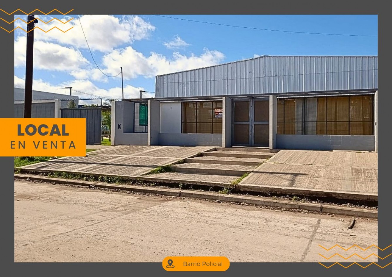 Propiedad comercial en venta en Barrio Policial - Ideal salon de fiestas o iglesia