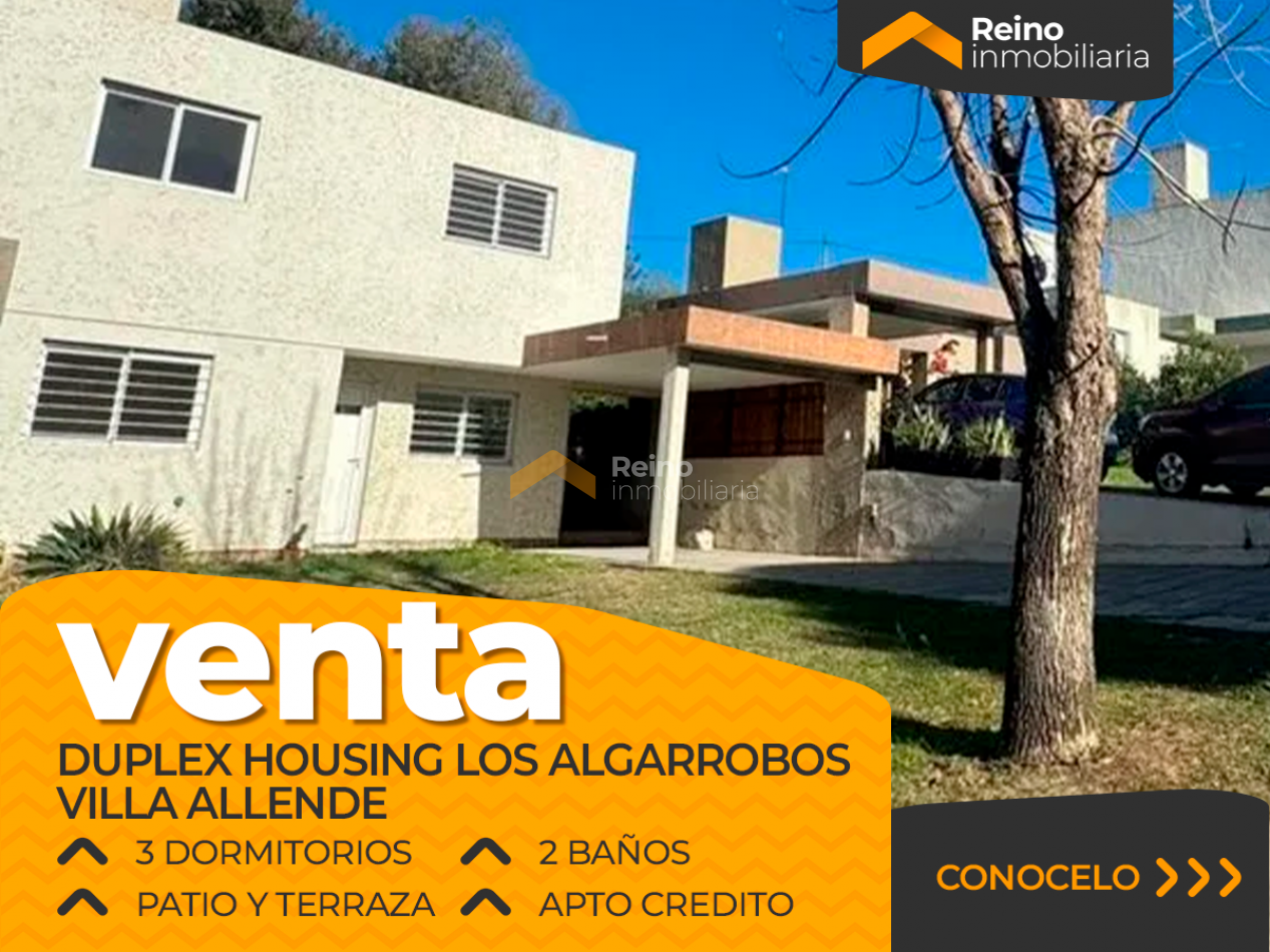 OPORTUNIDAD VENTA DUPLEX HOUSING 3 DORMITORIOS VILLA ALLENDE
