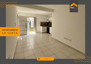 VENTA DEPARTAMENTO B° COFICO DE 1 DORMITORIO PATIO Y ASADOR ESCRITURA