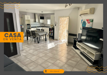 AMPLIA CASA B° ALTO ALBERDI - 3 DORMITORIOS - 2 BAÑOS - GARAGE DOBLE - APTO CREDITO