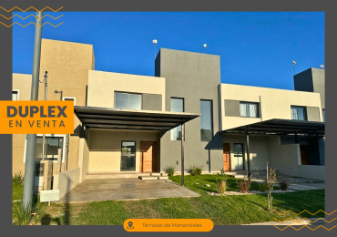 Duplex en venta 3 dormitorios en Terrazas de Manantiales - Cordoba
